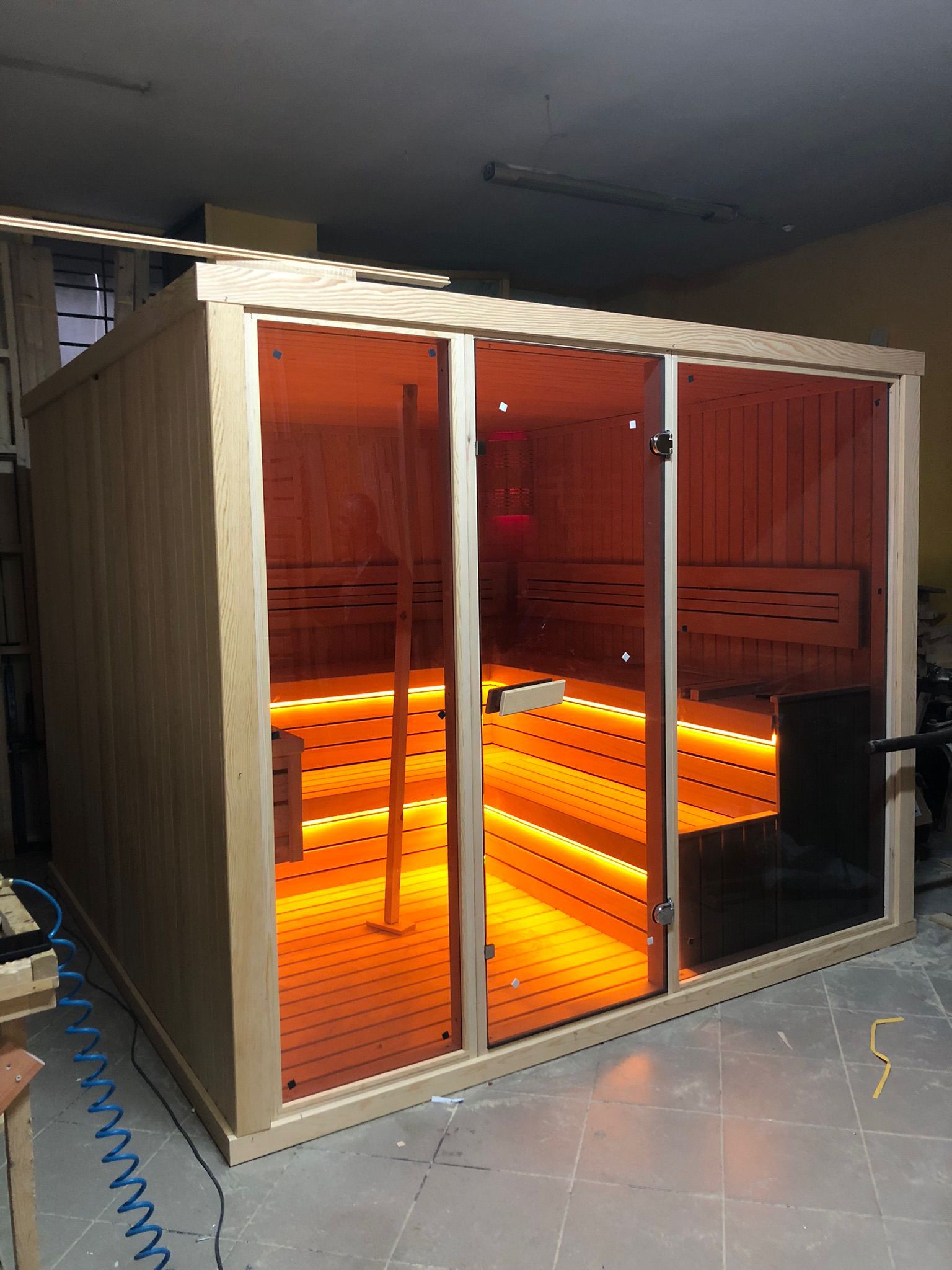 Yurt Dışı Kabin Sauna Projemiz
